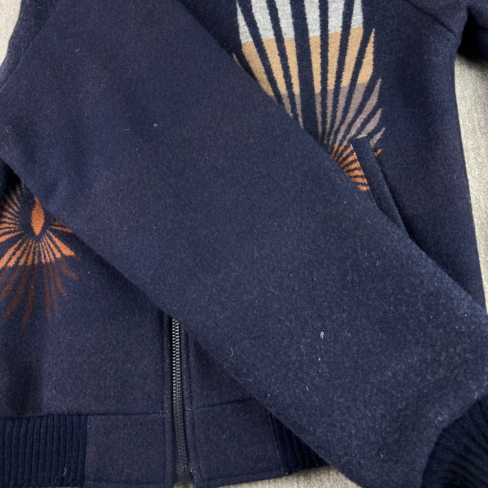 Pendleton Beaver State Wool Bomber Jacket Mens Me… - image 7